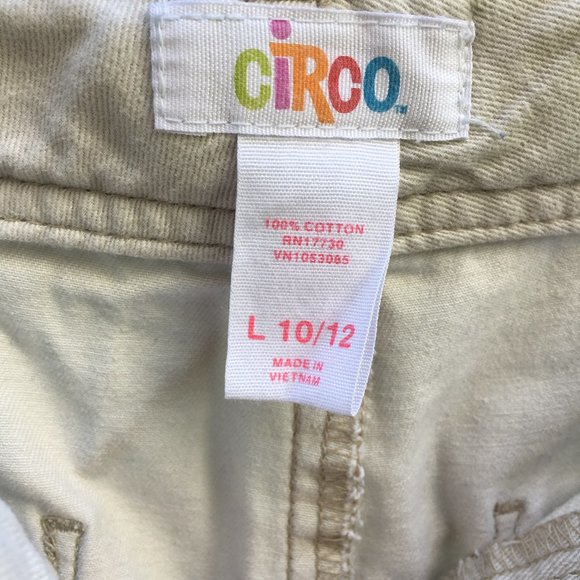 Cream 'Circo' Girl's Long Twill Shorts - Picture 3 of 4